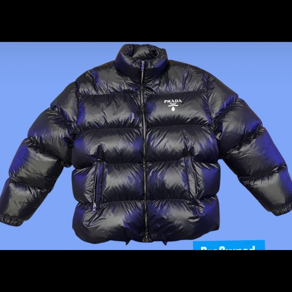 Prada Black Puffer Jacket